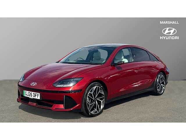 Hyundai IONIQ 6 IONIQ 6 239kW Ultimate 77kWh 4dr AWD Auto Ultimate Red