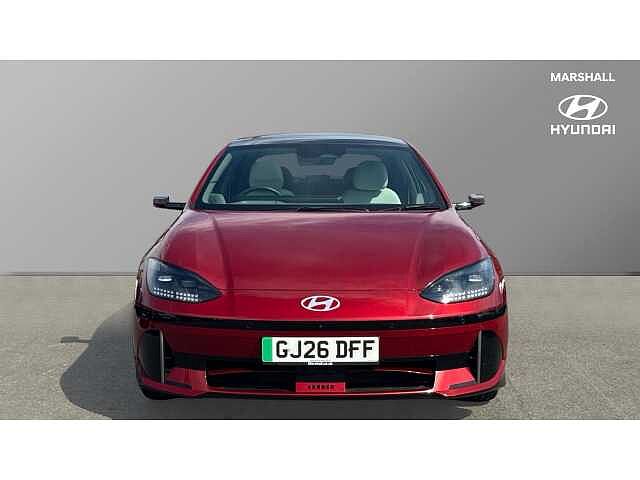 Hyundai IONIQ 6 IONIQ 6 239kW Ultimate 77kWh 4dr AWD Auto Ultimate Red