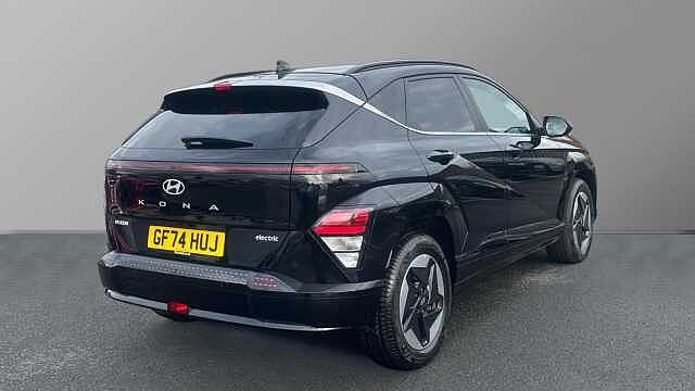 Hyundai KONA 5Dr HAT 65kWh Advance C/Pk AU Abyss Black