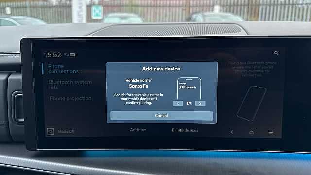 Hyundai SANTA FE SANTA FE 1.6 TGDi PHEV Calligraphy 5dr 4WD Auto [6 Seats] Typhoon Silver