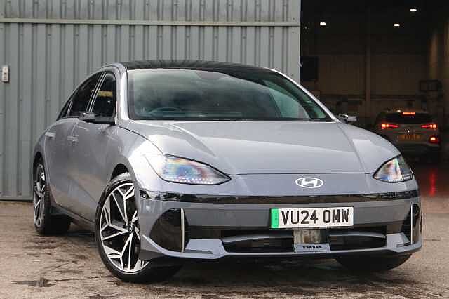 Hyundai IONIQ 6 E (228ps) Ultimate 77kWh (Single Motor) RW Blue