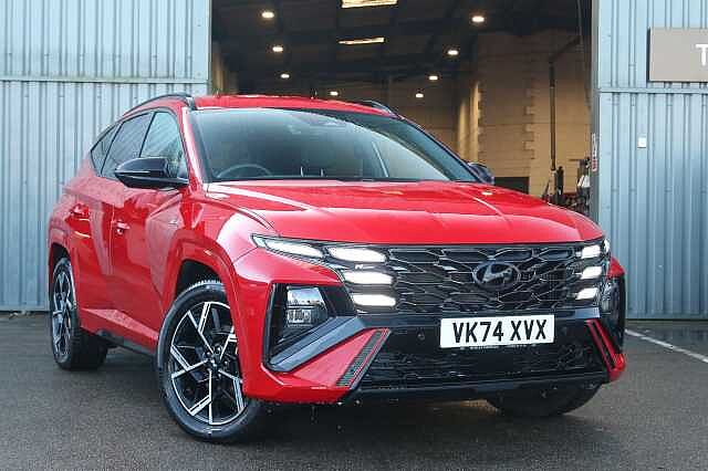 Hyundai TUCSON ESTATE 1.6T Plug-in Hybrid N Line 5dr Auto Red