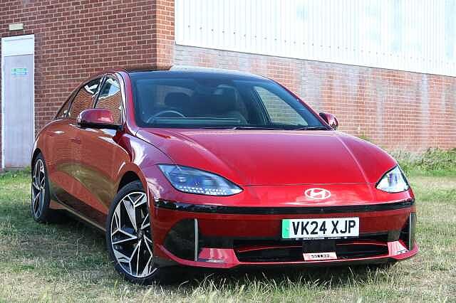 Hyundai IONIQ 6 E (325ps) Ultimate 77kWh (Dual Motor) AWD Red
