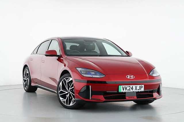 Hyundai IONIQ 6 E (325ps) Ultimate 77kWh (Dual Motor) AWD Red