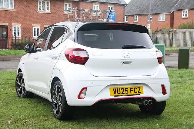 Hyundai I10 1.0T [90] N Line 5dr [Nav] White