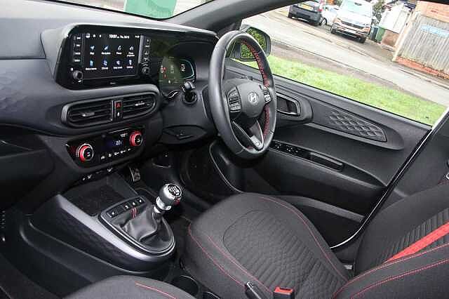 Hyundai I10 1.0T [90] N Line 5dr [Nav] White