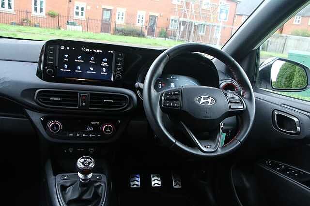 Hyundai I10 1.0T [90] N Line 5dr [Nav] White