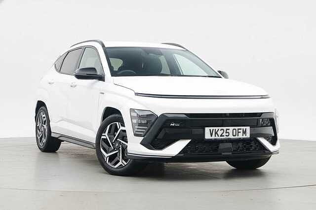 Hyundai KONA 1.6T 138 N Line S 5dr DCT White