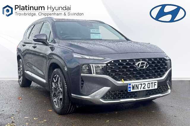 Hyundai SANTA FE 1.6 TGDi Hybrid Ultimate 5dr 4WD Auto Blue