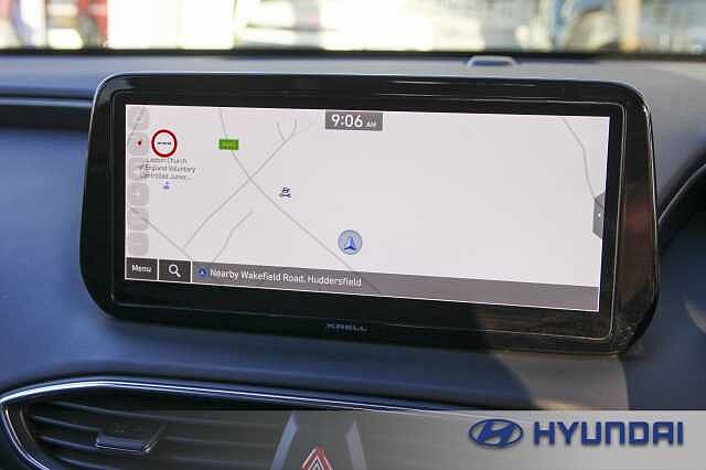 Hyundai SANTA FE 1.6 TGDi Hybrid Premium 5dr Auto Lagoon Blue