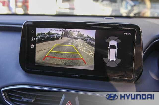 Hyundai SANTA FE 1.6 TGDi Hybrid Premium 5dr Auto Lagoon Blue