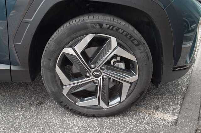 Hyundai TUCSON 1.6 T-GDi (265ps) 4WD Premium PHEV Teal Blue