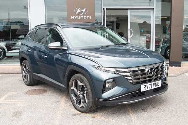 Hyundai TUCSON 1.6 T-GDi (265ps) 4WD Premium PHEV Teal Blue