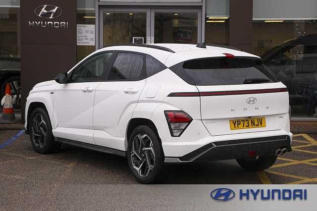 Hyundai KONA 1.6 GDi Hybrid N Line 5dr DCT Atlas White