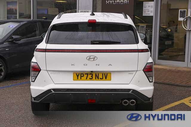 Hyundai KONA 1.6 GDi Hybrid N Line 5dr DCT Atlas White
