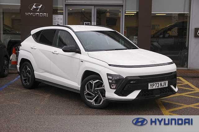 Hyundai KONA 1.6 GDi Hybrid N Line 5dr DCT Atlas White