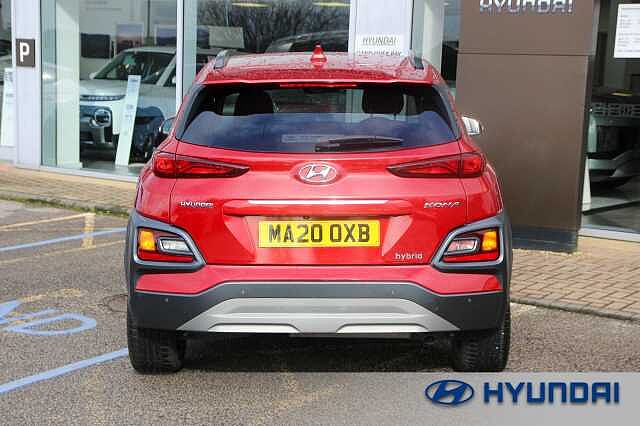 Hyundai KONA SUV 1.6GDi (141ps) Premium Pulse Red