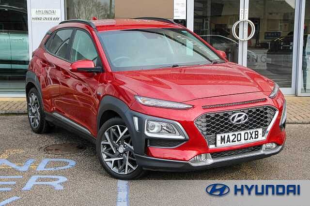 Hyundai KONA SUV 1.6GDi (141ps) Premium Pulse Red