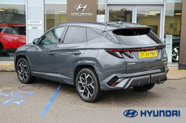 Hyundai TUCSON 1.6T Hybrid N Line S 5dr Auto Ecotronic Grey