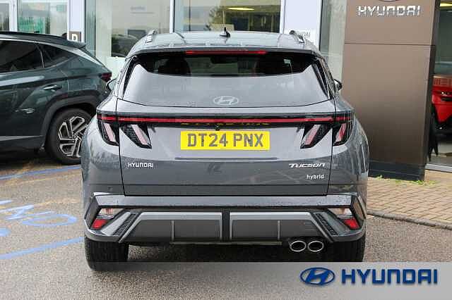 Hyundai TUCSON 1.6T Hybrid N Line S 5dr Auto Ecotronic Grey