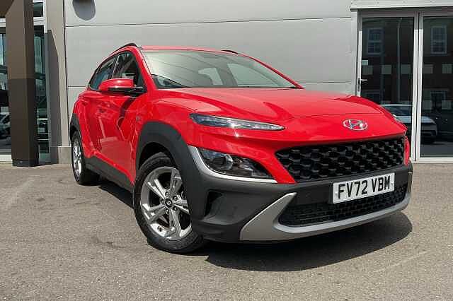 Hyundai KONA SUV 1.0 T-GDi (120ps) SE Connect 48 Volt MHEV Ignite Red