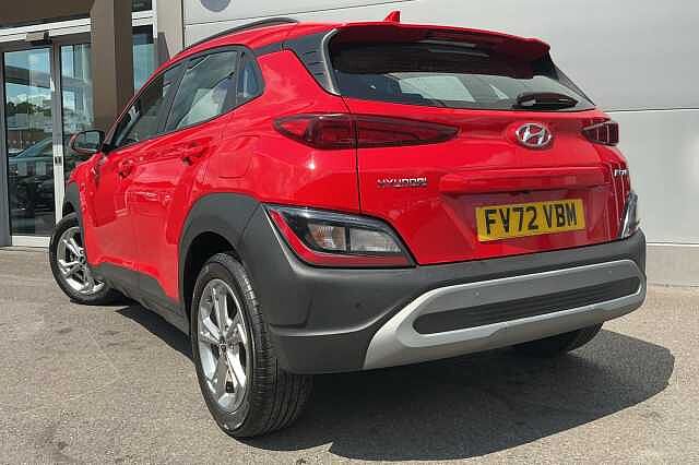 Hyundai KONA SUV 1.0 T-GDi (120ps) SE Connect 48 Volt MHEV Ignite Red