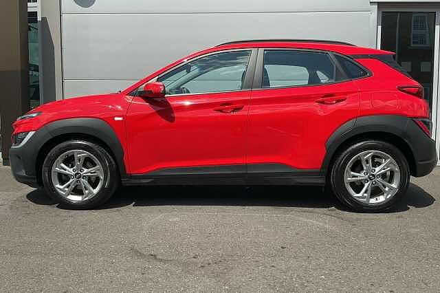 Hyundai KONA SUV 1.0 T-GDi (120ps) SE Connect 48 Volt MHEV Ignite Red