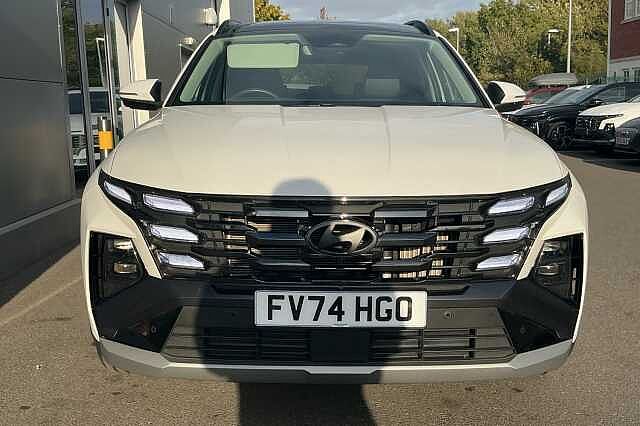 Hyundai TUCSON 1.6T 48V MHD Ultimate 5dr DCT Serenity White