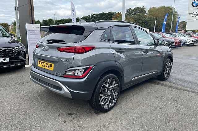 Hyundai KONA Premium Hybrid 1.6 GDi HEV (141ps) Galactic Grey