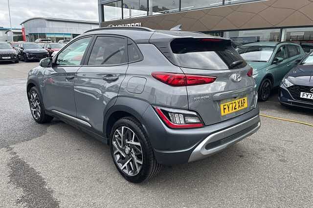 Hyundai KONA Premium Hybrid 1.6 GDi HEV (141ps) Galactic Grey