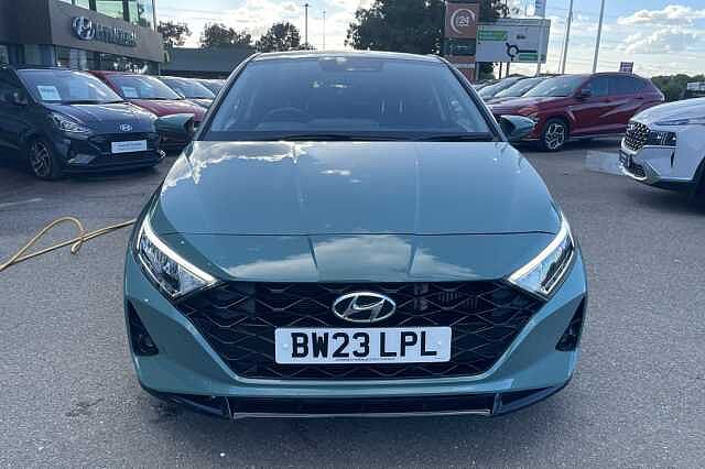 Hyundai I20 Premium 1.0 T-GDi MHEV (100ps) Mangrove Green