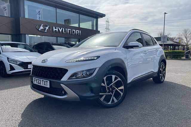 Hyundai KONA Premium 1.0 T-GDi MHEV (120ps) Atlas White
