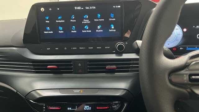 Hyundai I20 1.0 T-GDi N Line S Hatchback 5dr Petrol Manual Euro 6 (s/s) (100 ps) PHANTOM BLACK