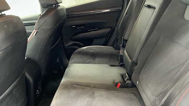 Hyundai TUCSON 1.6 h T-GDi N Line SUV 5dr Petrol Hybrid Auto Euro 6 (s/s) (230 ps) Atlas White