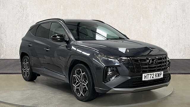 Hyundai TUCSON 1.6 h T-GDi N Line SUV 5dr Petrol Hybrid Auto Euro 6 (s/s) (230 ps) Dark Knight