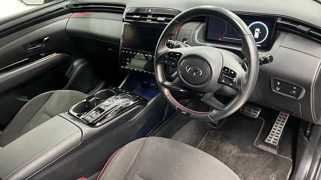 Hyundai TUCSON 1.6 h T-GDi N Line SUV 5dr Petrol Hybrid Auto Euro 6 (s/s) (230 ps) Dark Knight