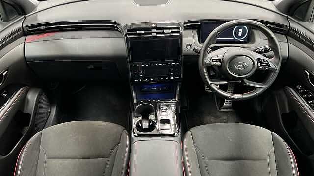 Hyundai TUCSON 1.6 h T-GDi N Line SUV 5dr Petrol Hybrid Auto Euro 6 (s/s) (230 ps) Dark Knight
