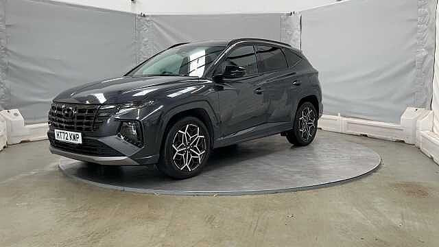 Hyundai TUCSON 1.6 h T-GDi N Line SUV 5dr Petrol Hybrid Auto Euro 6 (s/s) (230 ps) Dark Knight