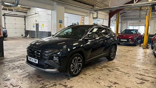 Hyundai TUCSON 1.6 T-GDi Ultimate SUV 5dr Petrol Hybrid Auto 4WD Euro 6 (s/s) (215 ps) Sailng Blue Prl