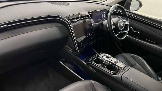 Hyundai TUCSON 1.6 h T-GDi Ultimate SUV 5dr Petrol Hybrid Auto Euro 6 (s/s) (230 ps) Engine Red