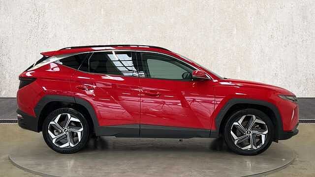Hyundai TUCSON 1.6 h T-GDi Ultimate SUV 5dr Petrol Hybrid Auto Euro 6 (s/s) (230 ps) Engine Red
