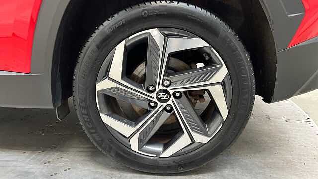 Hyundai TUCSON 1.6 h T-GDi Ultimate SUV 5dr Petrol Hybrid Auto Euro 6 (s/s) (230 ps) Engine Red