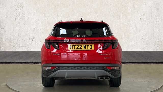 Hyundai TUCSON 1.6 h T-GDi Ultimate SUV 5dr Petrol Hybrid Auto Euro 6 (s/s) (230 ps) Engine Red