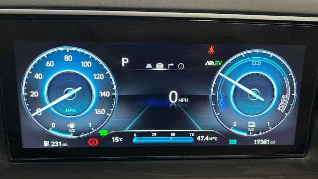 Hyundai TUCSON 1.6 h T-GDi Ultimate SUV 5dr Petrol Hybrid Auto Euro 6 (s/s) (230 ps) Engine Red