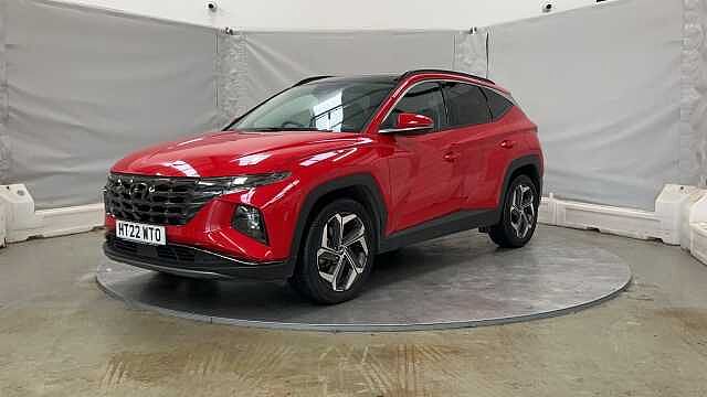 Hyundai TUCSON 1.6 h T-GDi Ultimate SUV 5dr Petrol Hybrid Auto Euro 6 (s/s) (230 ps) Engine Red