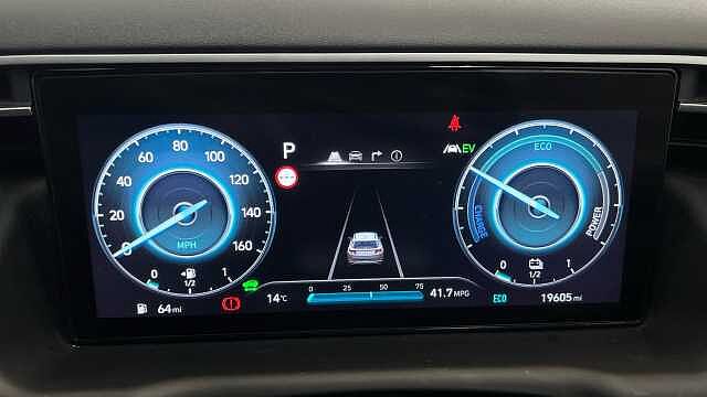 Hyundai TUCSON 1.6 h T-GDi Premium SUV 5dr Petrol Hybrid Auto Euro 6 (s/s) (230 ps) Black