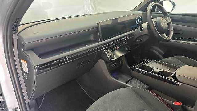Hyundai TUCSON 1.6 T-GDi N Line SUV 5dr Petrol Hybrid Auto Euro 6 (s/s) (215 ps) Shimmering Slvr