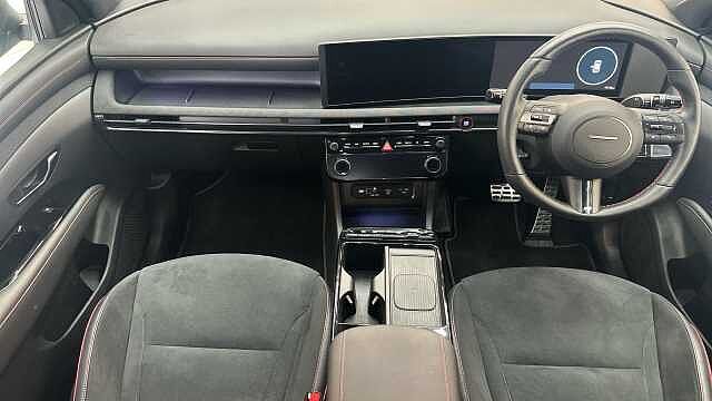 Hyundai TUCSON 1.6 T-GDi N Line SUV 5dr Petrol Hybrid Auto Euro 6 (s/s) (215 ps) Shimmering Slvr
