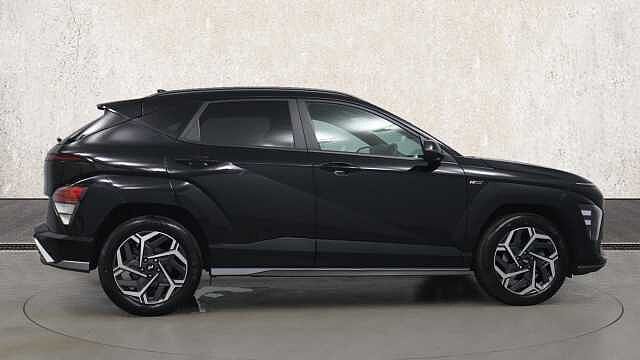 Hyundai KONA 1.0 T-GDi N Line SUV 5dr Petrol DCT Euro 6 (s/s) (120 ps) Black