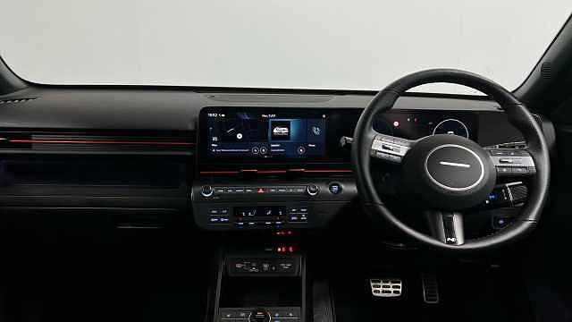 Hyundai KONA 1.0 T-GDi N Line SUV 5dr Petrol DCT Euro 6 (s/s) (120 ps) Black
